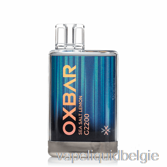 Vape België Oxbar G2200 Wegwerp Zeezout Citroen